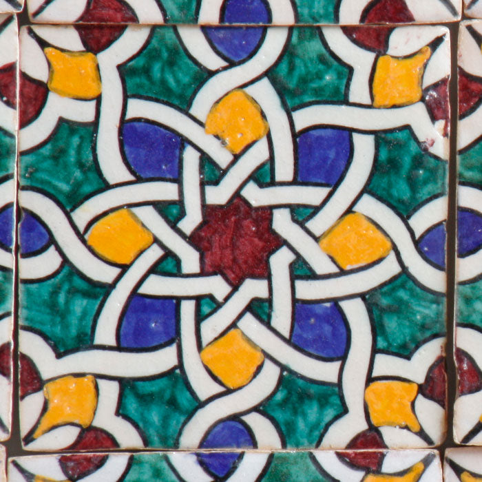 Hand painted tile Hadiya