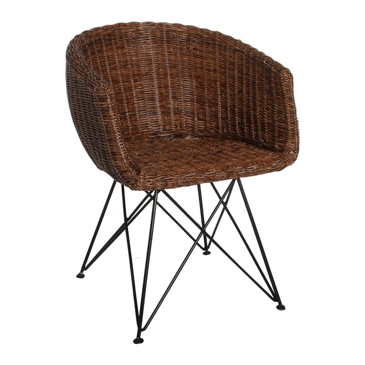 Echte rotan fauteuil Paris