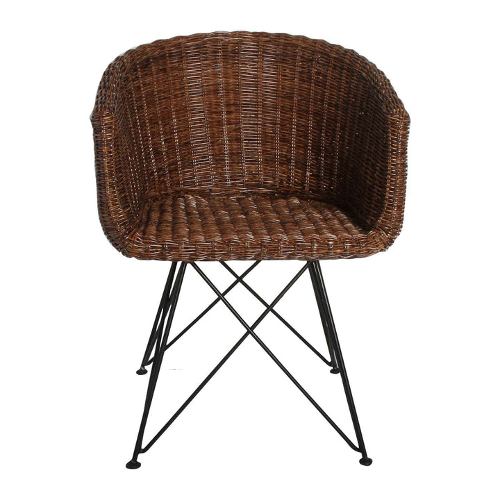 Echte rotan fauteuil Paris