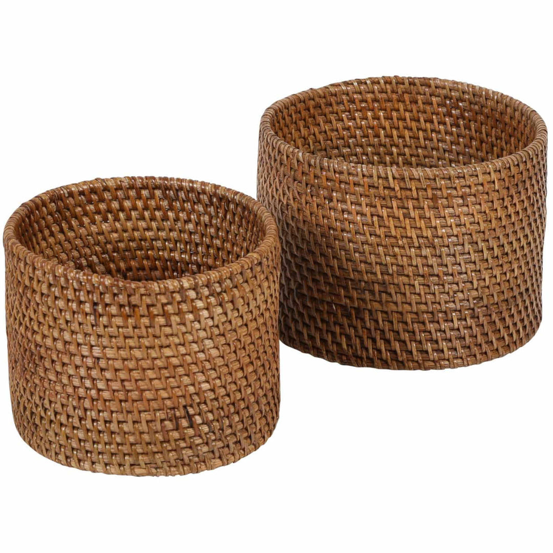 Eleganter Besteckkorb Lilia aus Rattan - Casa Moro