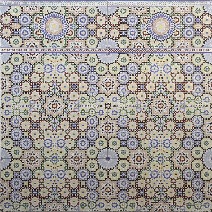 Moroccan wall tiles Kebir