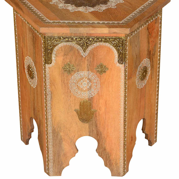 Oriental side table Salman set of 2