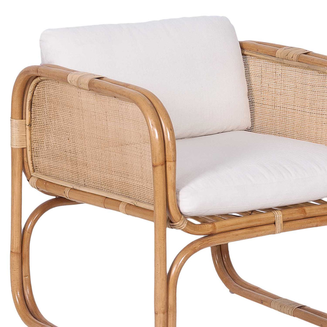 Rattan armchair Bima