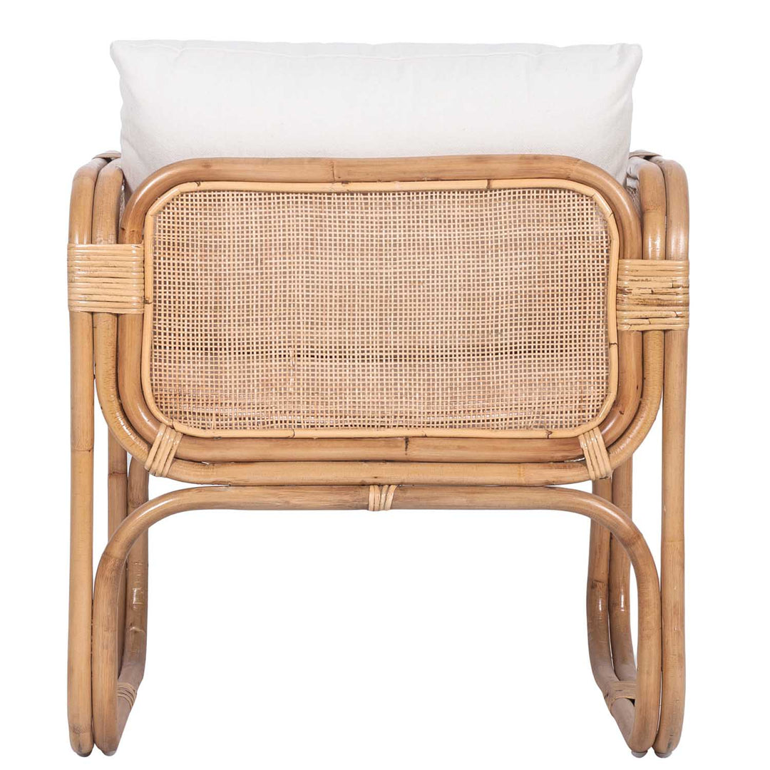 Rattan armchair Bima