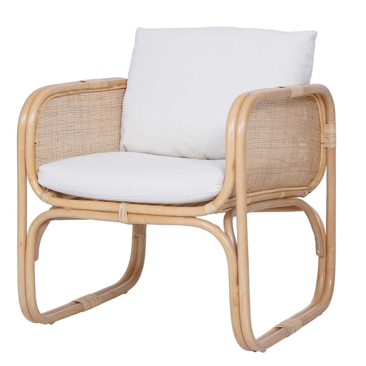 Rattan armchair Bima