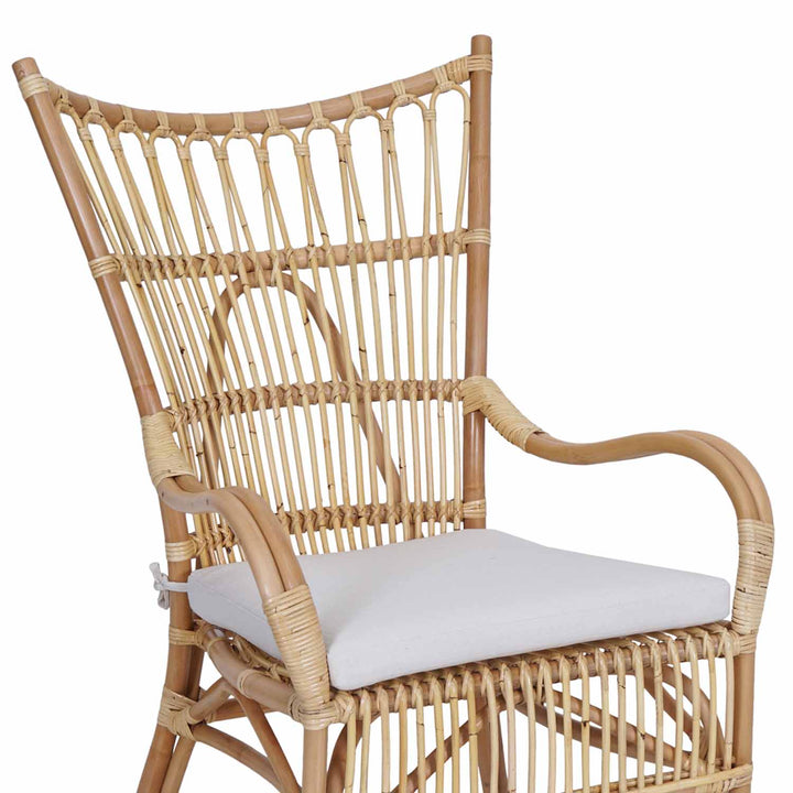 Rattan armchair Sari