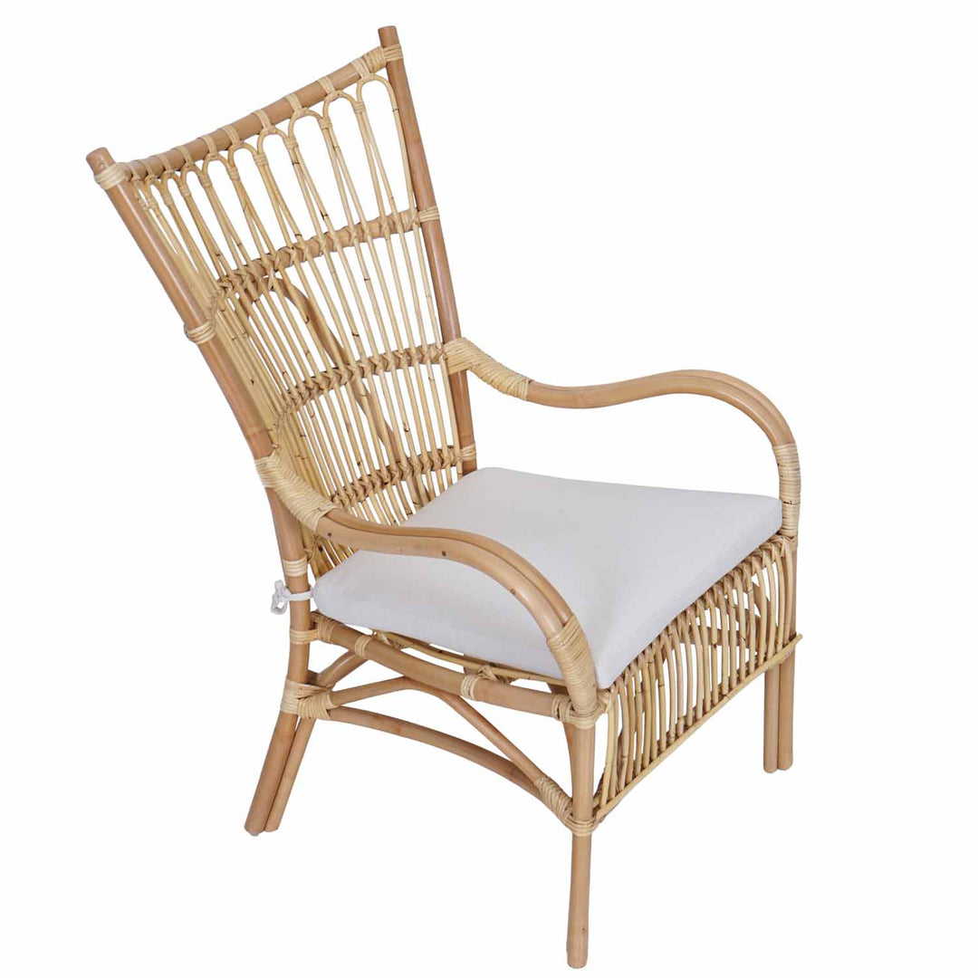 Rattan armchair Sari