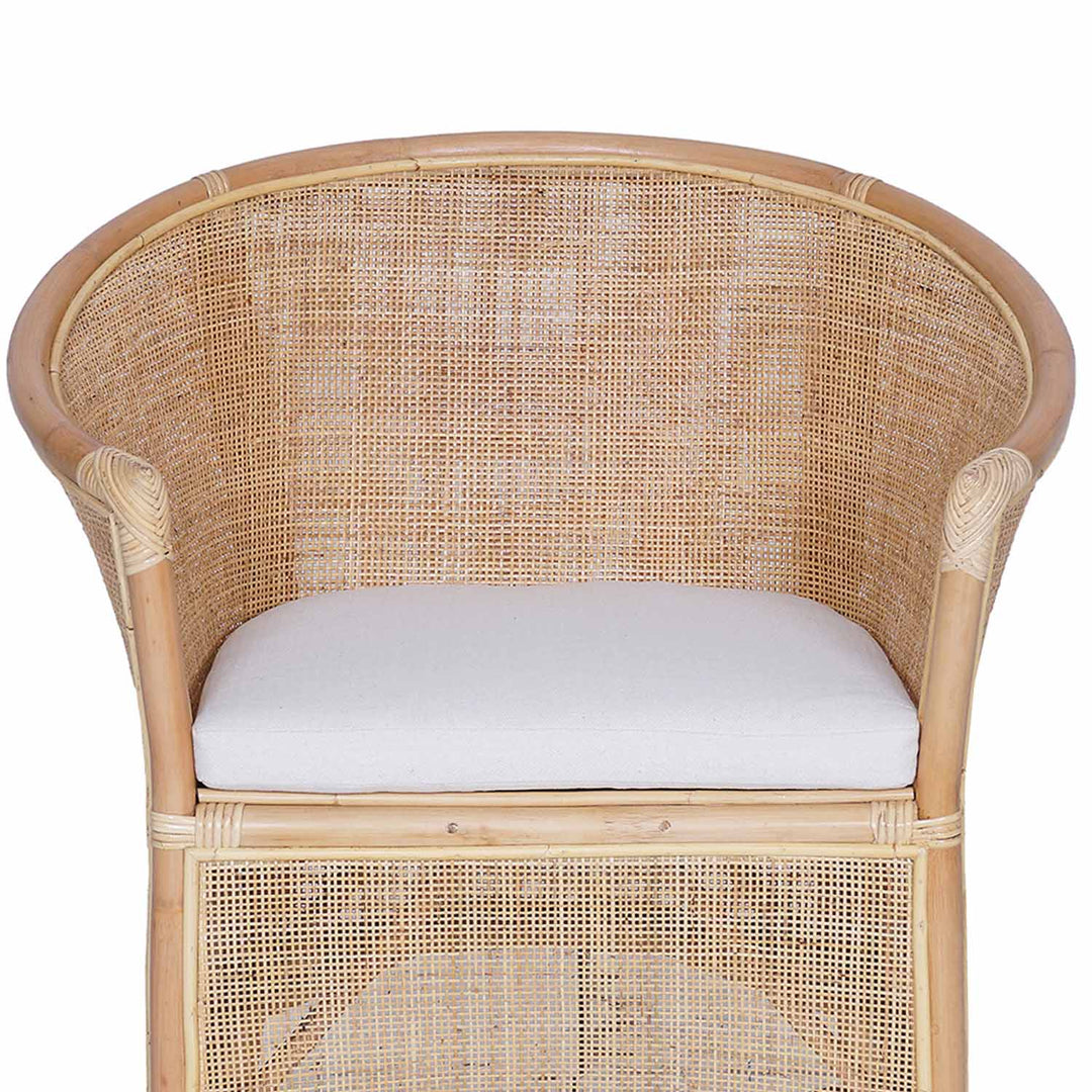 Rotan fauteuil Sumatra naturel