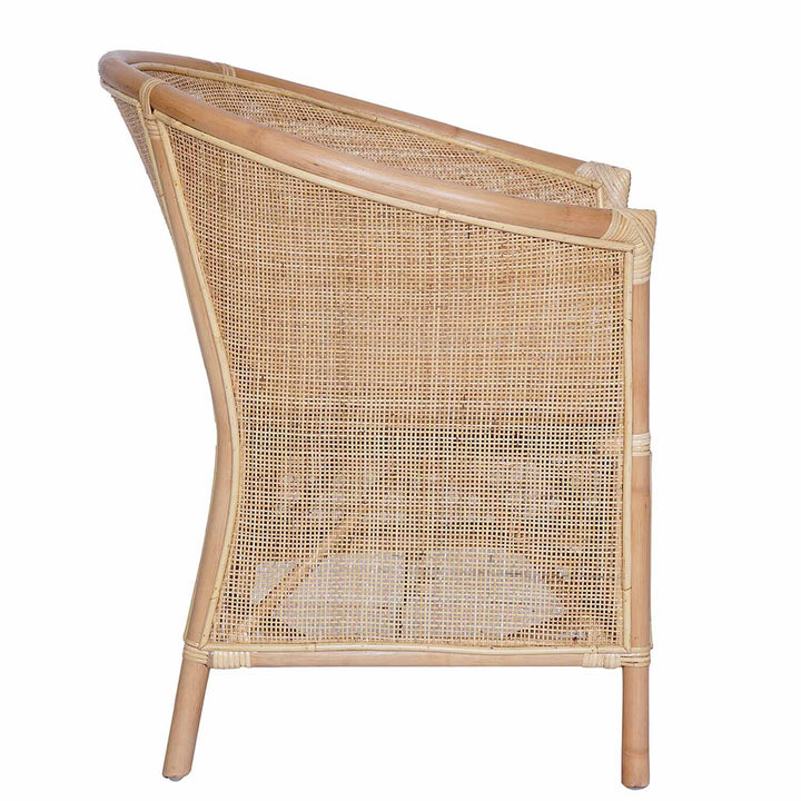 Rattan Sessel Sumatra Natur