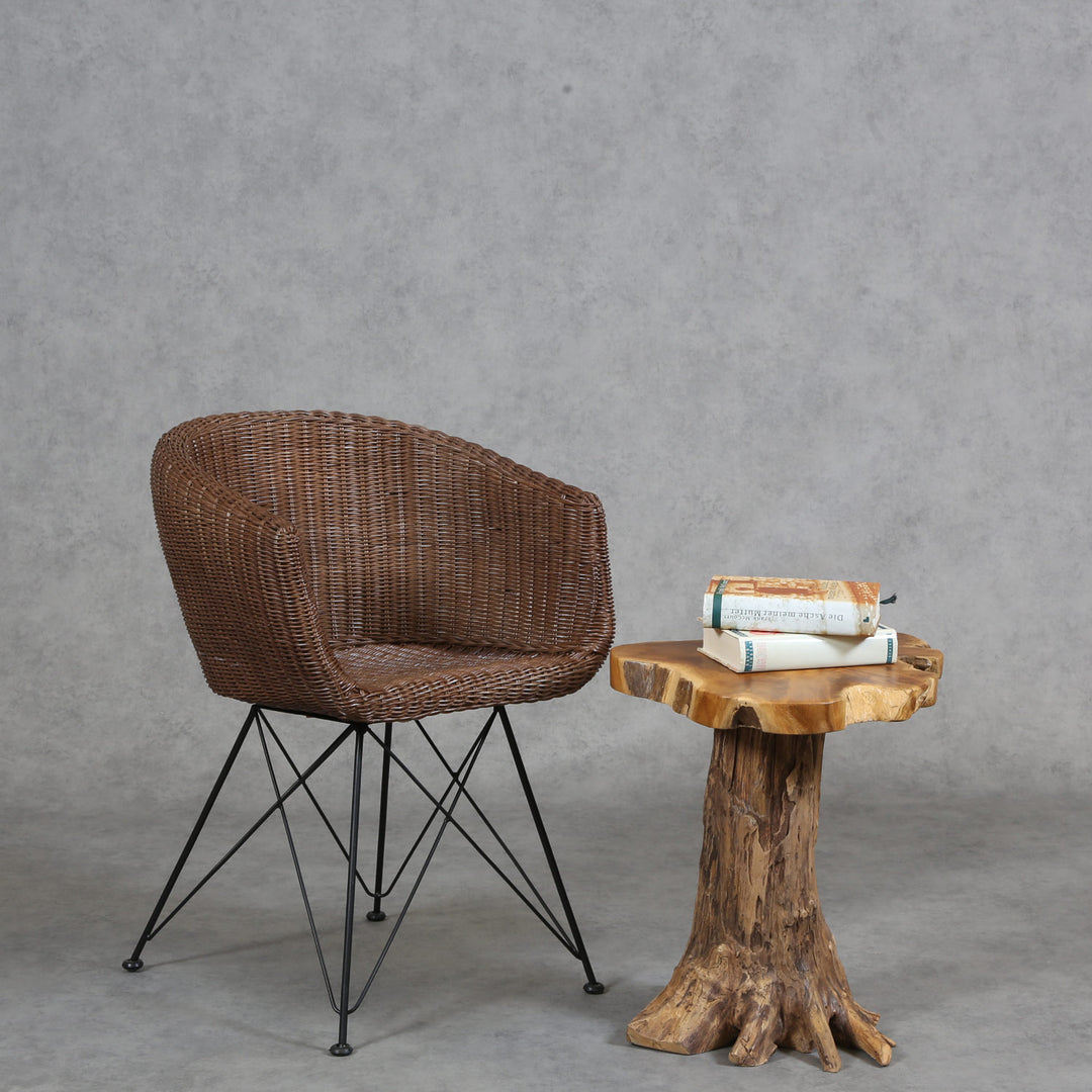 Echte rotan fauteuil Paris