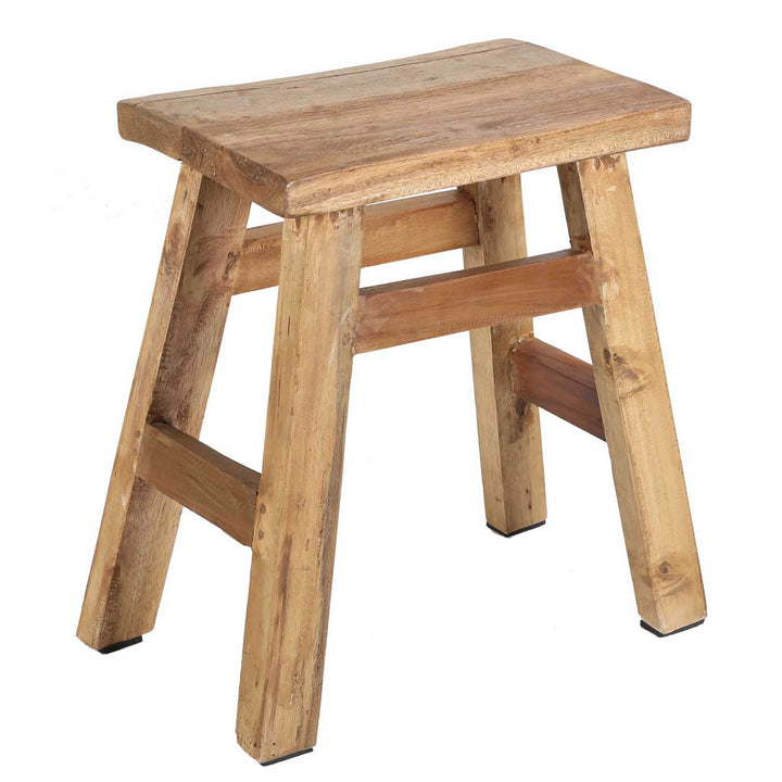 Teak stool Rocco