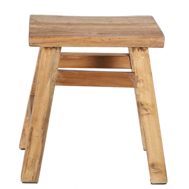 Teak stool Rocco