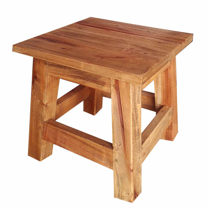 Teak stool Aurora