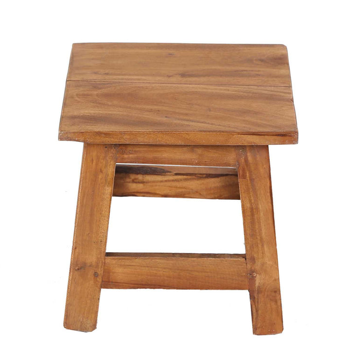 Teak stool Aurora