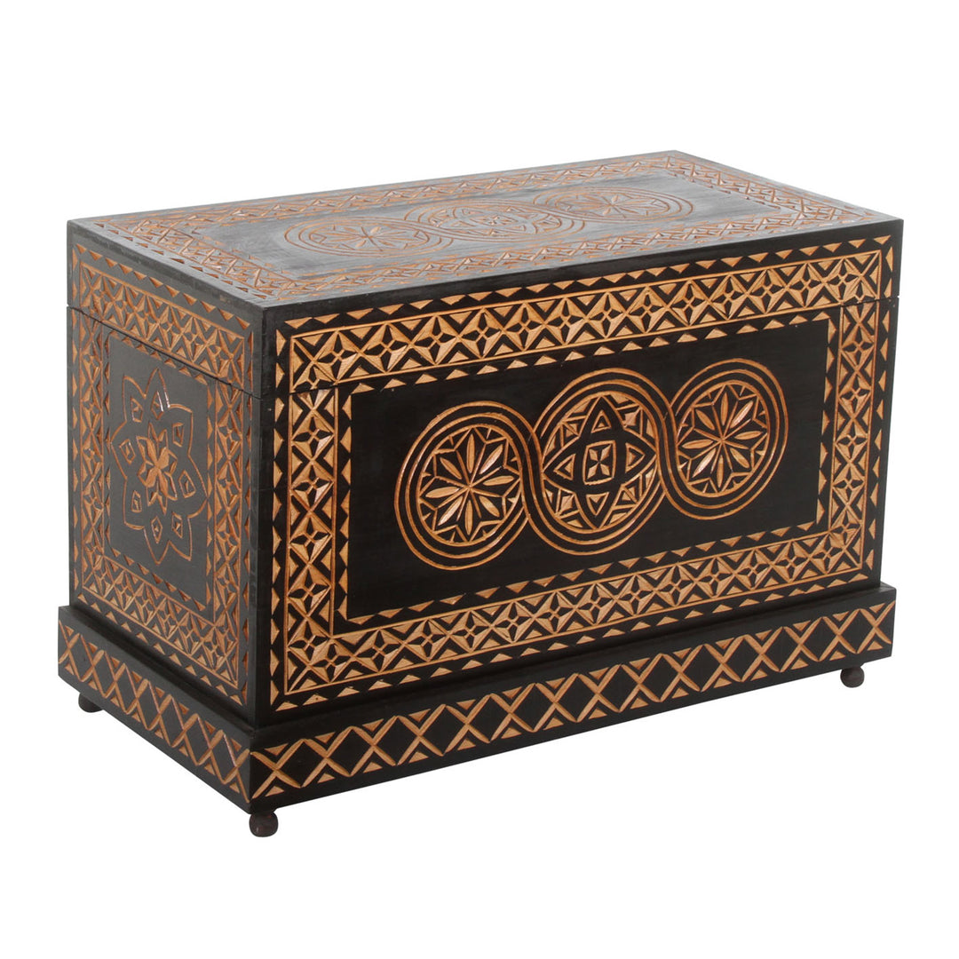 Oriental chest made of Sahara wood