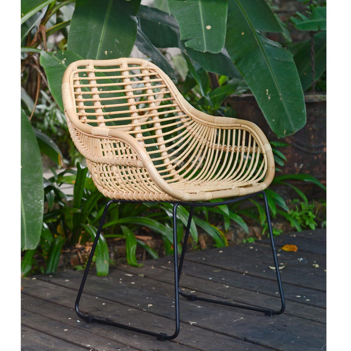 Rotan fauteuil Malaga