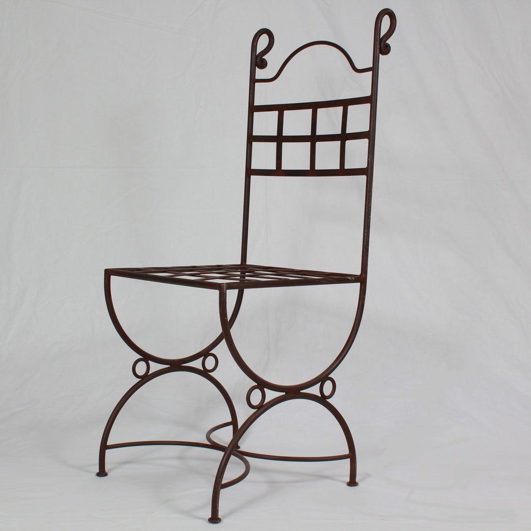 Nabil wrought iron chair